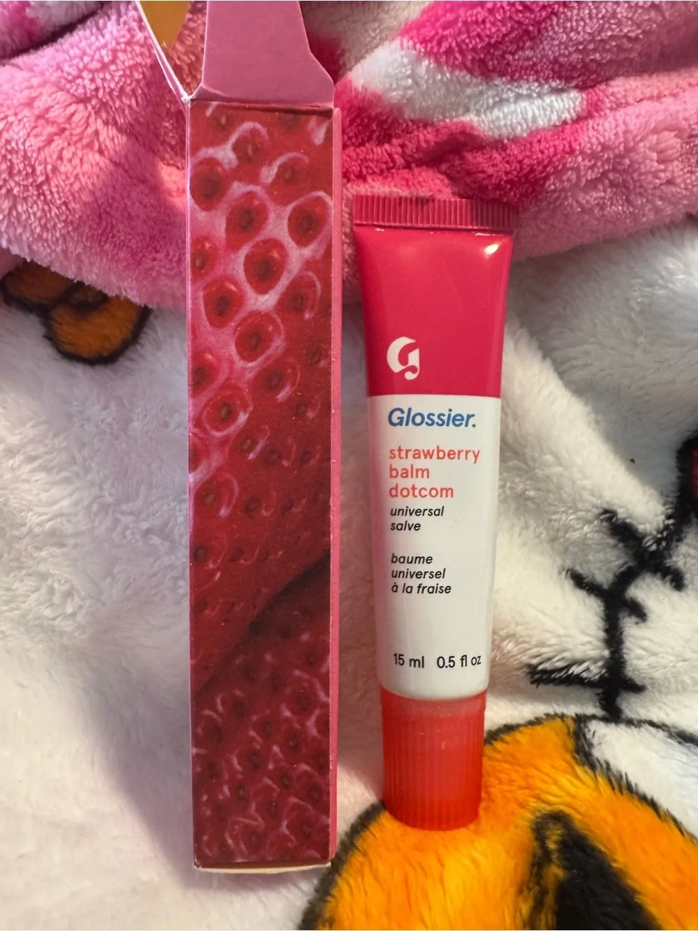 Glossier Strawberry Balm Dotcom Universal Salve - New In Box